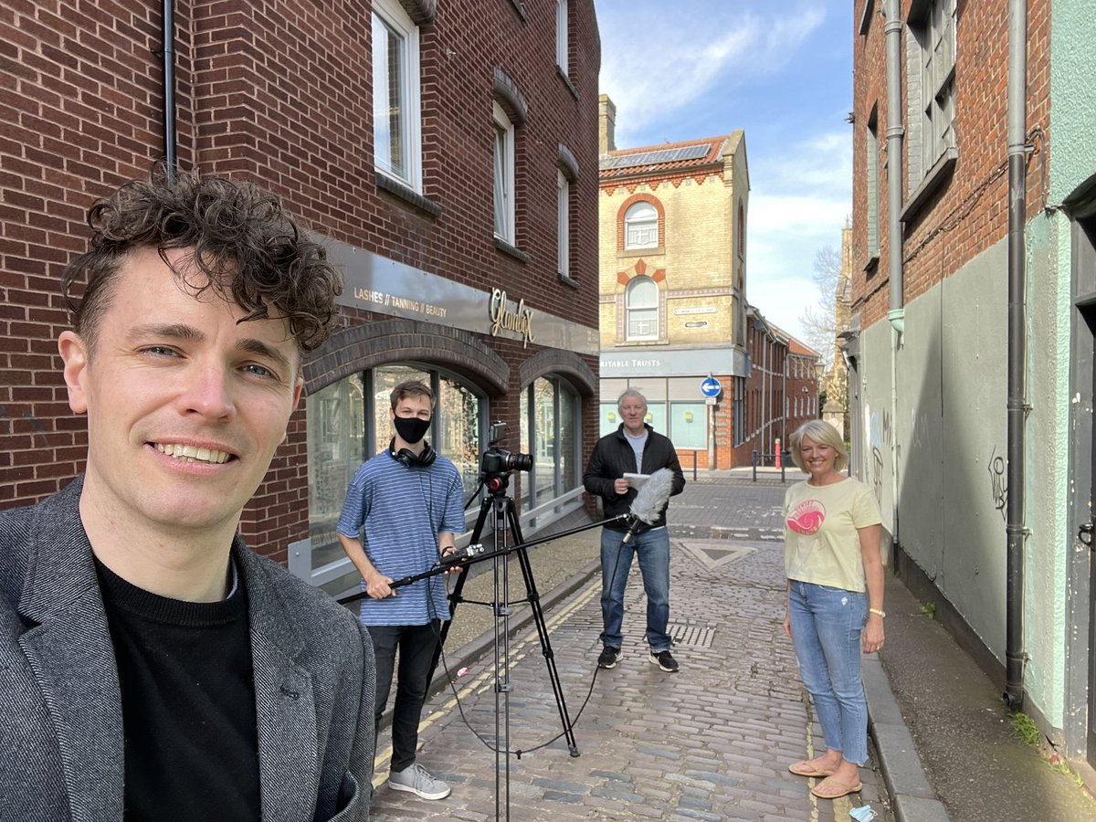Lovely day out filming for a current project and seeing people in the flesh and reconnecting! (All safely of course) @lukewbryant @alisonutting #shakespearenation