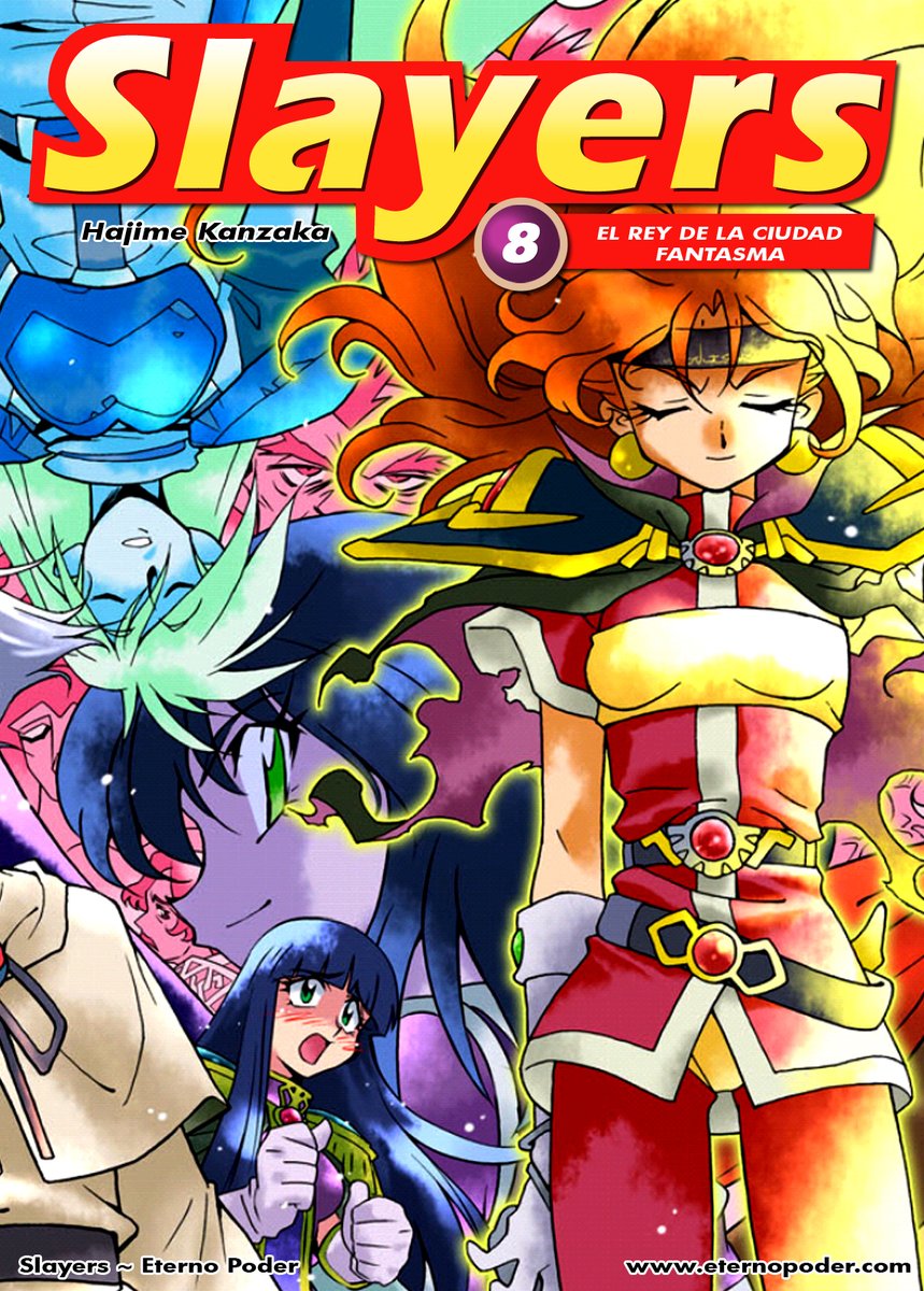 eternopoder's tweet photo. ¡Nueva actualización de #Slayers Eterno Poder! Incluye la traducción de la novela 8, "El rey de la ciudad fantasma". https://t.co/DDOC5kJIu8 #スレイヤーズ #SlayersenEspaña #SlayersEternoPoder #ReenayGaudy #LosJusticieros #スレイヤーズ8 #死霊都市の王 #スレイヤーズ8死霊都市の王 https://t.co/l0sG398QF7