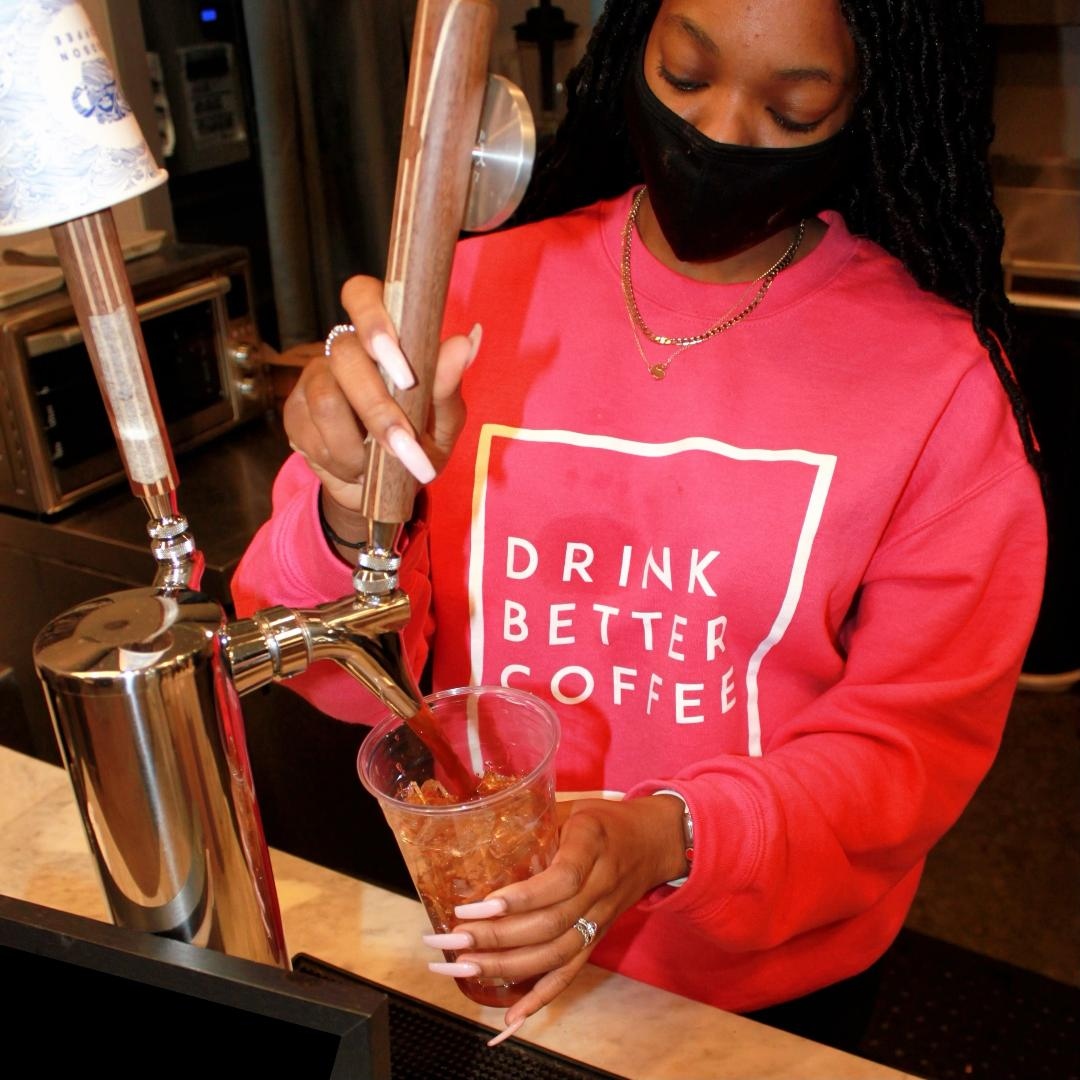 hudson_coffee_'s tweet photo. Cold Brew Anyone 
#coffee #coffeeshop #latte #latteart #espresso #hoboken #love #music #tbt #friends #beanvaultcoffee #hudsoncoffee #drinks #energy #hobokengirl #drinkbettercoffee https://t.co/EN4x9HFfOF