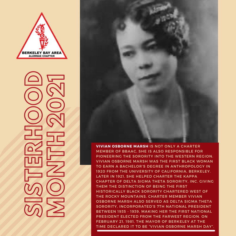 We applaud the dedication and achievements of all our chapter members committed to service. We honor Charter Member Vivian Osborne Marsh for her trailblazing leadership that birthed our Fabulous Farwest Region. #BBAACInService #BBAACIsSisterhood