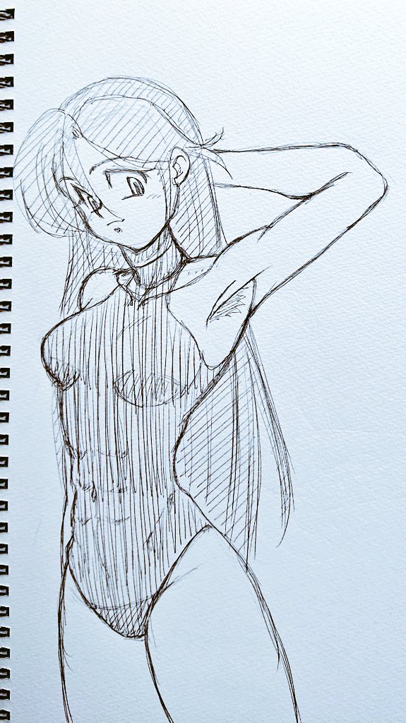 今日の夜のお絵描き 