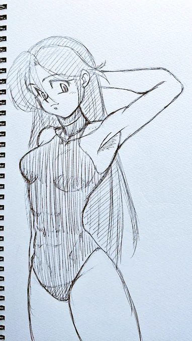 今日の夜のお絵描き 