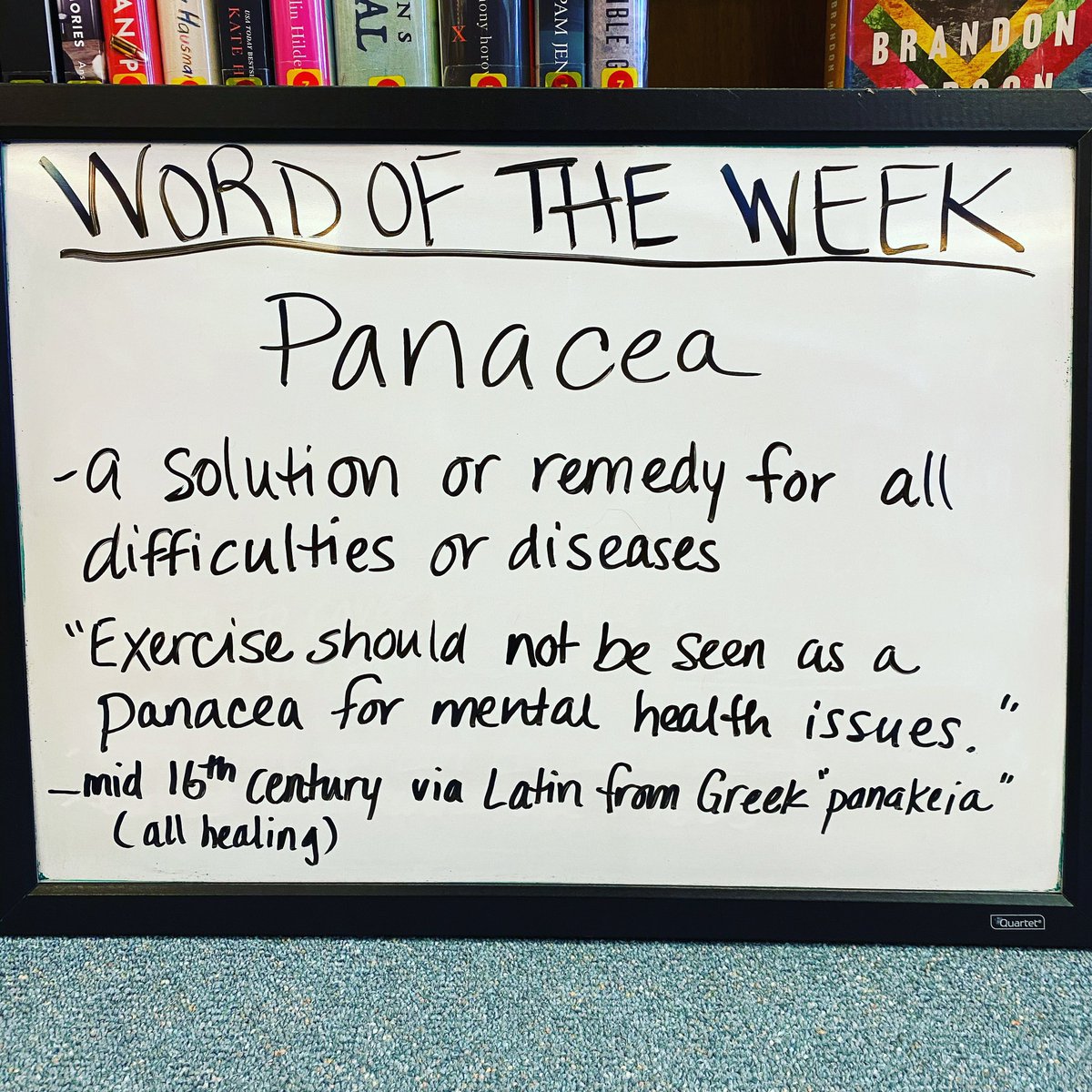 BrandonLibrary's tweet image. Word of the week #WordOfTheWeek #brandonlibrary #bfpl #brandonvt