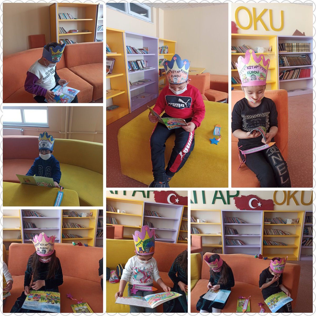 VEvlice's tweet photo. 📚Kitap, en iyi dosttur..📚 Kitap okumayan çocuk susuz ağaca benzer..o zaman hepberaber kütüphane ye 👌👍📚 #KutuphanedeOkuyoruz #yıldırımBayazıtilkokulu #kutuphanelerhaftasi @kmarasilmem @onikisubatmem @ziyaselcuk @cemalyilmaz28 @halilakyurek33 https://t.co/Bkh4M4URlW