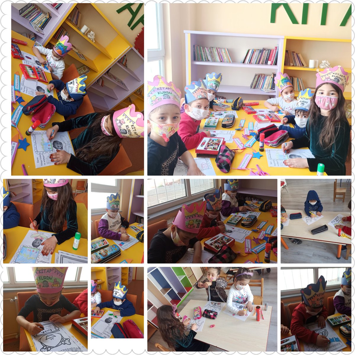 VEvlice's tweet photo. 📚Kitap, en iyi dosttur..📚 Kitap okumayan çocuk susuz ağaca benzer..o zaman hepberaber kütüphane ye 👌👍📚 #KutuphanedeOkuyoruz #yıldırımBayazıtilkokulu #kutuphanelerhaftasi @kmarasilmem @onikisubatmem @ziyaselcuk @cemalyilmaz28 @halilakyurek33 https://t.co/Bkh4M4URlW