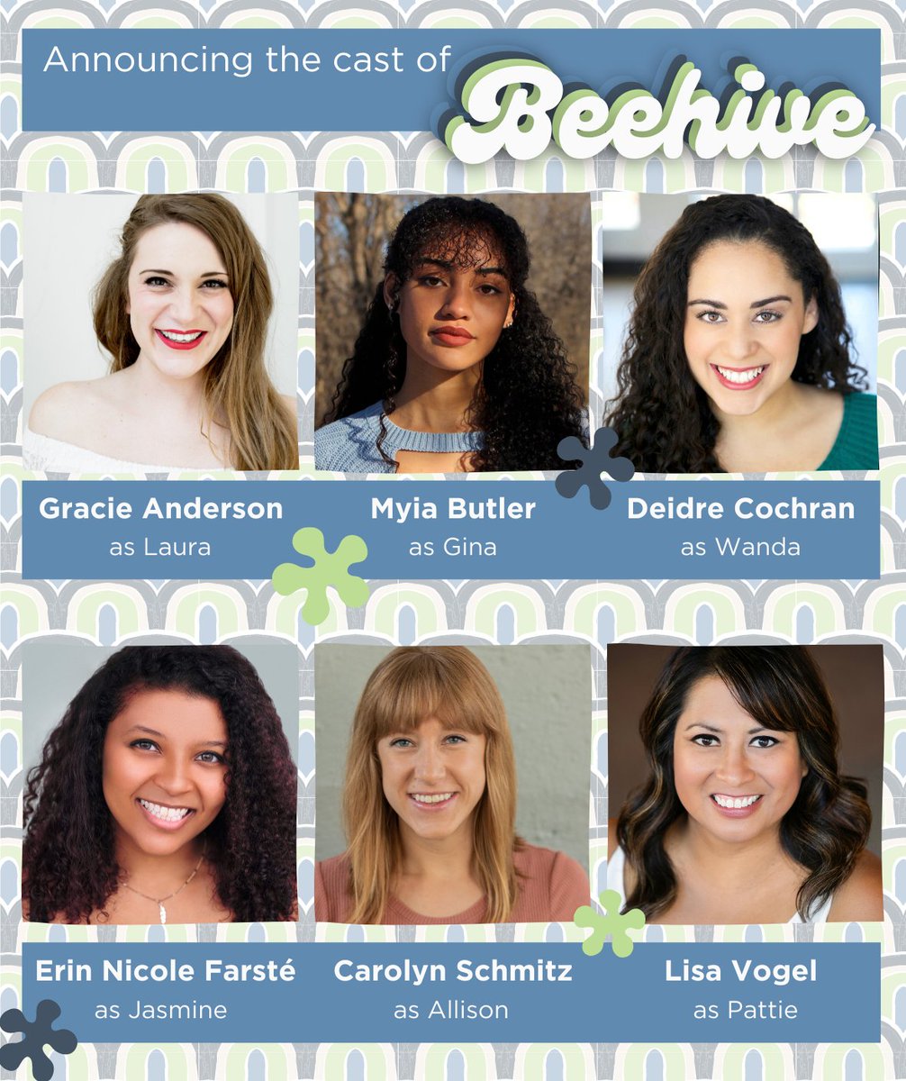 groov·y (adjective) \ ˈgrü-vē \ 1: MARVELOUS, WONDERFUL, EXCELLENT

"The cast of 'Beehive' at Lakeshore Players Theatre sure is GROOVY!"

#LPTBeehive

LEARN MORE → lakeshoreplayers.org/beehive
BUY ONLINE → bit.ly/LPTBeehive
BOX OFFICE → 651-478-7427
