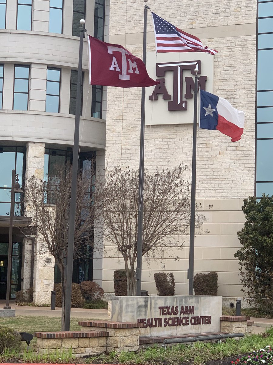 At our Texas A&amp;M Health Science Center College of Medicine and College of Nursing campus today for  community building meetings