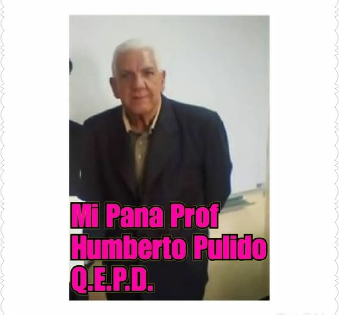 Mmorin_informa's tweet photo. En 72 horas mueren 2 profesores de mi querida Universidad Alejandro de Humboldt donde estuve 10 años dando clase...y el esposo de la profesora que fallece hoy, murió ayer. Todos por Covid. Compartí mucho con ellos, Descansen en paz, Prof. Pulido, Prof. Manzanero y esposo https://t.co/lF9DA3bYZD