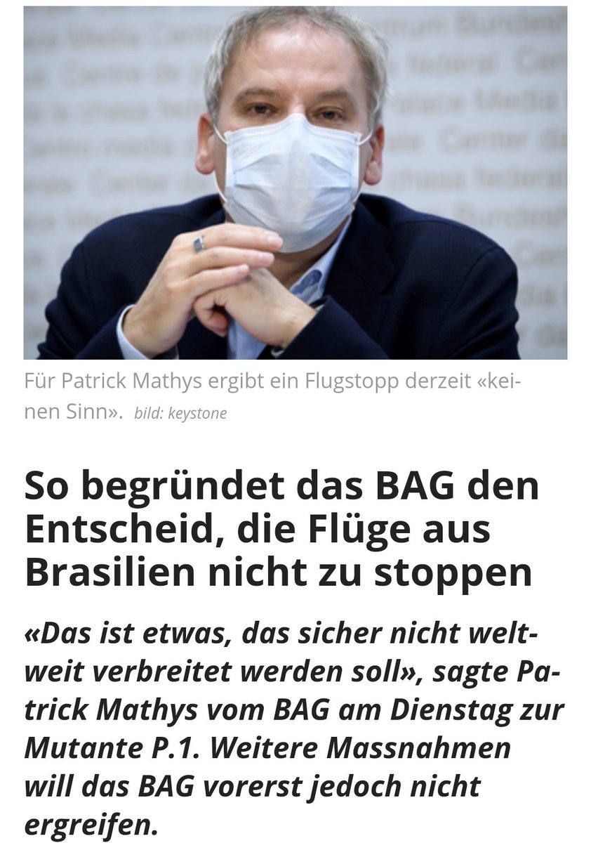 MarcFerrari1977's tweet photo. "...ich hoffe nicht dass wir das tun" Was abgeht wenn die Pandemie Strategie auf Hoffnung basiert, sehen wir nun seit einem Jahr. Lernt der Bund eigentlich direkt aus seinen Fehlern oder warten wir auf die "Lessons learned" wenn das Projekt abgeschlossen ist? https://t.co/jutK4bWbtY
