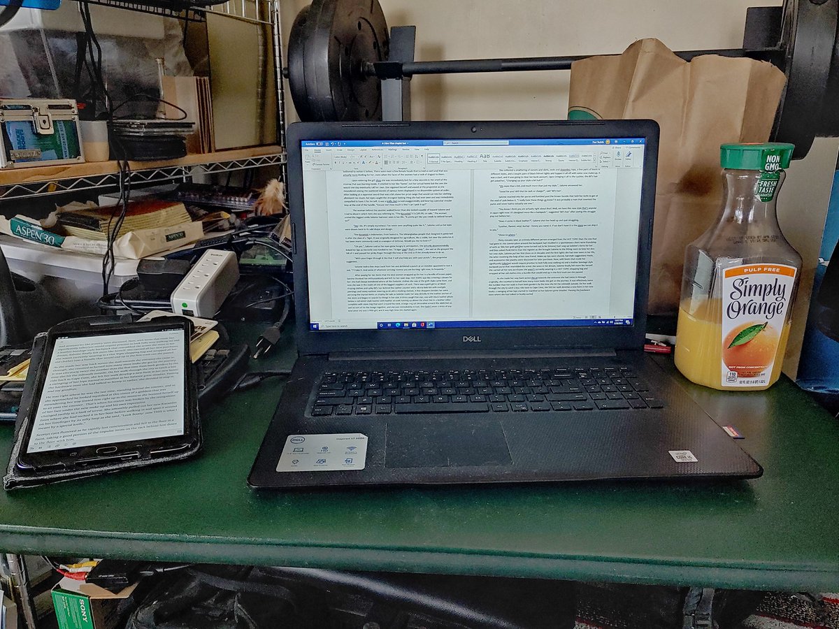 PAThaddeus1's tweet photo. After realizing upon nearing it's completion that book two was a bit too heavy for a follow-up I am flushing it out into two books. #anauthorwithnodesk #writeanywhere
#TheLiberMalificousNarrative https://t.co/iJ4yhCz3LJ