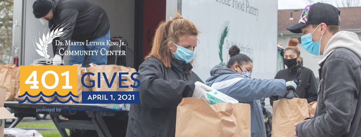 NewportMLK's tweet photo. #401Gives is right around the corner on April 1st! Set your alarm for 6 AM &amp; give early... your gift to the MLK could be matched! More info: https://t.co/mgDdRkTHBH https://t.co/UpgRWExLsB