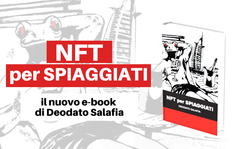 Deodato Arte Gallery (@deodatoarte) on Twitter photo "Cosa sono gli NFT? E le blockchain? In che senso possiedo un'opera d'arte digitale?"
Se dopo le recenti news sul mercato della cryptoarte ti sei posto almeno una di queste domanda, leggi subito il nuovo ebook di <a href="/DeodatoQwerty/">Deodato Salafia</a> !
Free Download: deodato.com/deodato_arte_i… "Cosa sono gli NFT? E le blockchain? In che senso possiedo un'opera d'arte digitale?"
Se dopo le recenti news sul mercato della cryptoarte ti sei posto almeno una di queste domanda, leggi subito il nuovo ebook di <a href="/DeodatoQwerty/">Deodato Salafia</a> !
Free Download: deodato.com/deodato_arte_i…