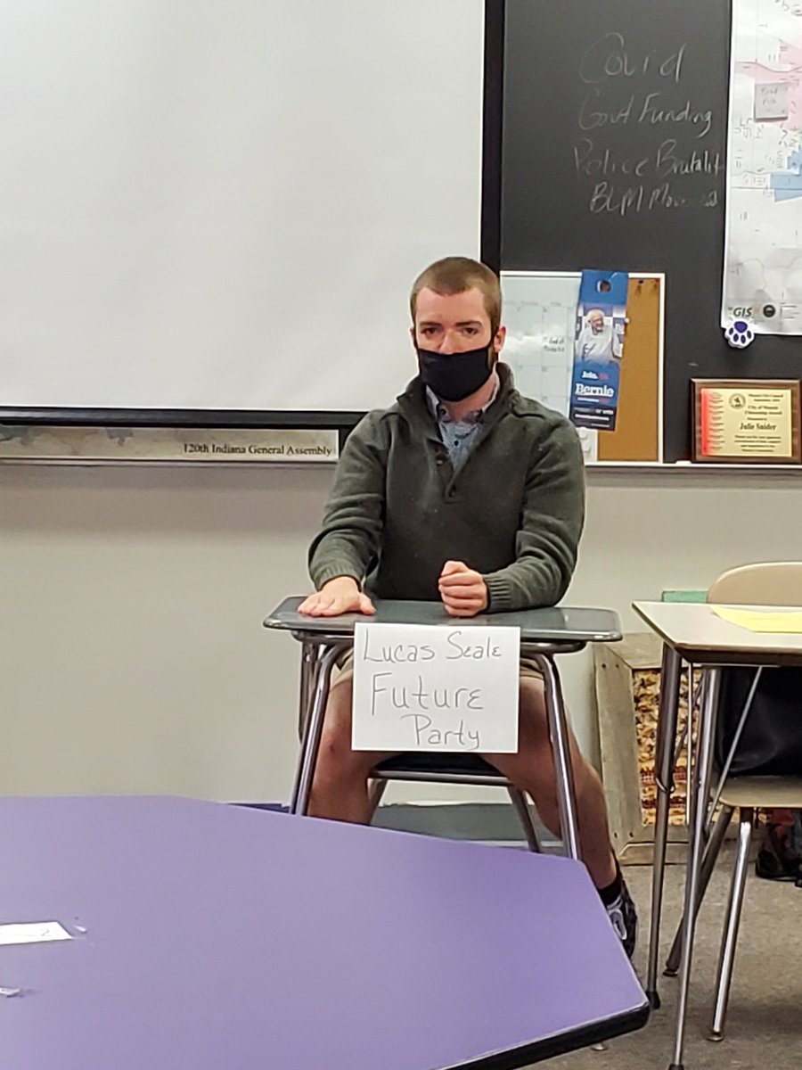 Snidergov's tweet photo. Our Vice-Presidential Debate was awesome today!  These candidates really know their stuff!
#APGovrocks 
@Chiplovell2 
@chase_office 
@FutureParty3 https://t.co/FvN6cJBovJ