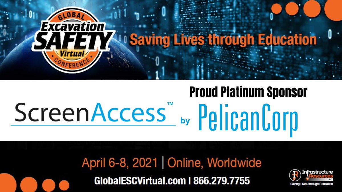 PelicanCorp's tweet photo. #PelicanCorp invites you to join us at the Global #Excavation and #Safety Conference! Visit our showroom and watch our #ScreenAccess Demo. We are happy to offer a special code for a Full Conference Discount!
At checkout, enter code GESC56784 for $200 off: https://t.co/2NK92AoinV https://t.co/a19XAORHit