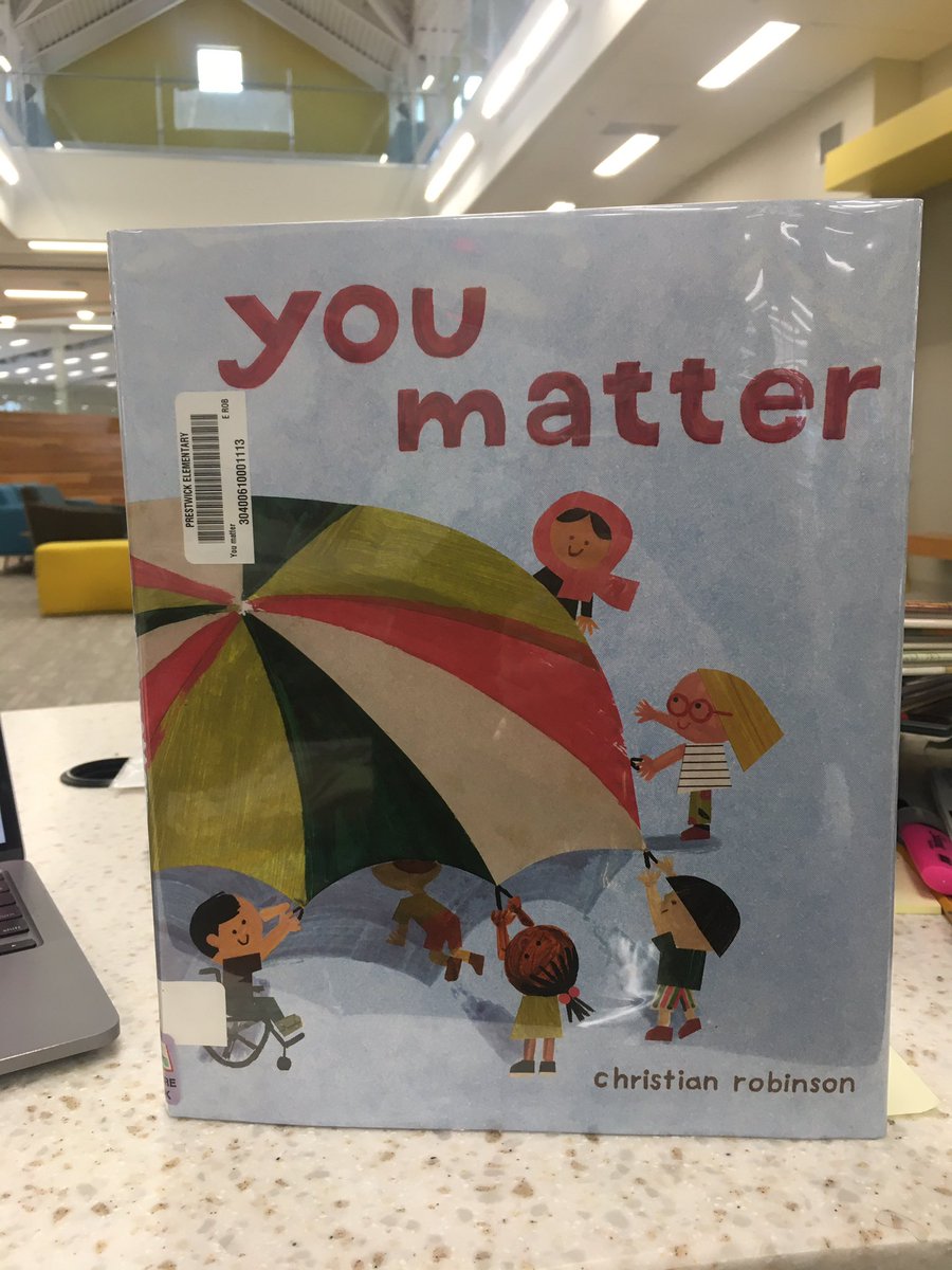 Today’s #BookoftheDay is this wonderful reminder that you matter no matter what! #DiverseReads