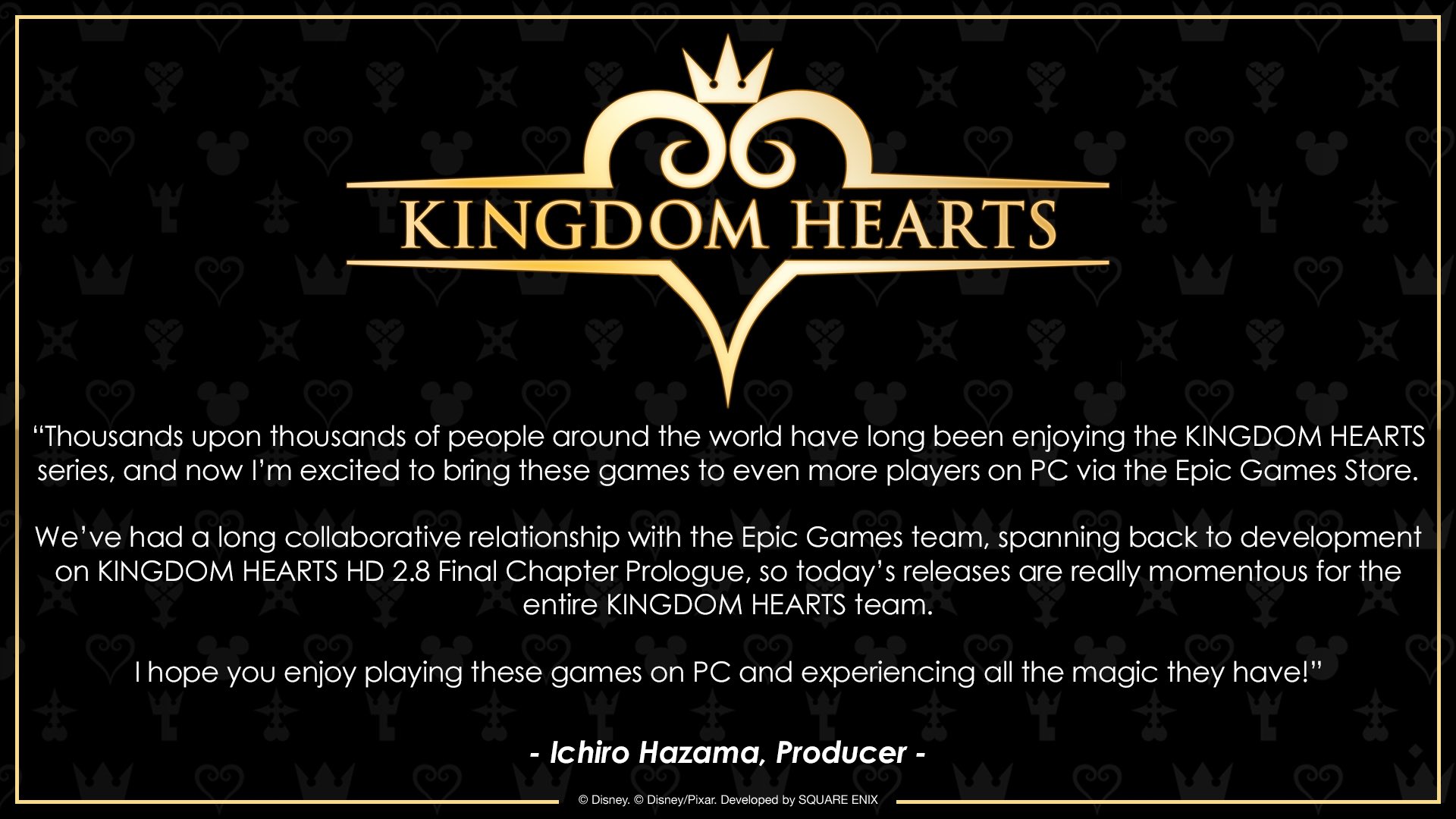 The KINGDOM HEARTS Collection & Series Available on PC - Epic Games Store