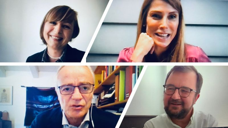 🎬 Live now the #BCCIInclusiveFinance &amp; <a href="/ItaSIF/">Forum per la Finanza Sostenibile</a> event “Impact Investing Series - Part 1: Can Finance Save the World?" with Keynote speaker <a href="/BertrandBadre/">Bertrand Badré</a>
 
Hosts: <a href="/PauleAnsoleaga/">Paule</a>  Simonetta Cristofari <a href="/fbicciato1/">Francesco Bicciato</a>
 
Thank you to @CreditMutuel_IM  and Exane Asset Management