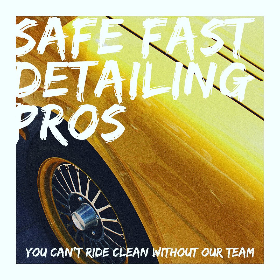 SFDPSERVICES's tweet image. You can’t ride clean without our team 💯
#SFDP
#SafeFastDetailingPros