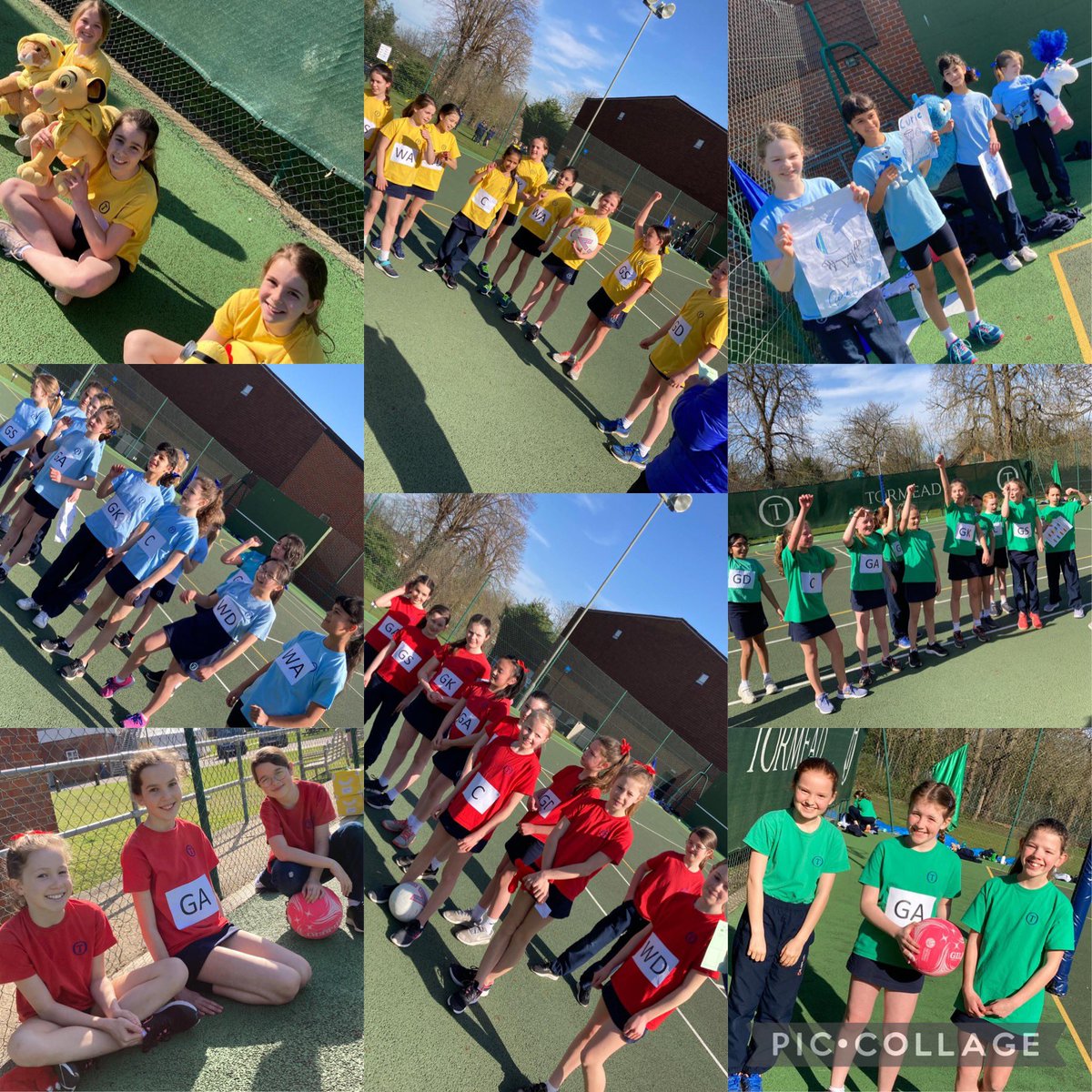 Tormead_Sport's tweet photo. What a super display of house netball this morning! An excellent way to finish the term off and year 6’s netball journey at @Tormead_JS! Special mention to MacArthur for winning the year group on goal difference! Final overall results announced tomorrow!! #tormeadtogether https://t.co/8ZWyRQSDQx