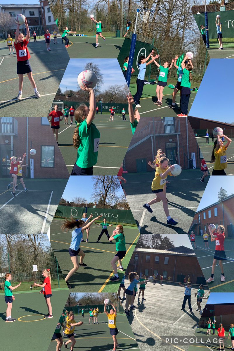 What a super display of house netball this morning! An excellent way to finish the term off and year 6’s netball journey at <a href="/Tormead_JS/">Tormead Prep</a>! Special mention to MacArthur for winning the year group on goal difference! Final overall results announced tomorrow!! #tormeadtogether
