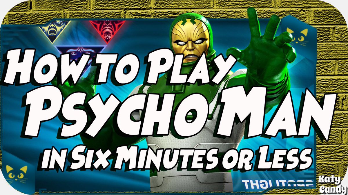 KatyCandy16's tweet image. How to Play MCOC Psycho Man | A Player Guide | Marvel Contest of Champions youtu.be/-uAMRaVcRLg via @YouTube @MarvelChampions #mcoc #ContestOfChampions #PlayerGuide