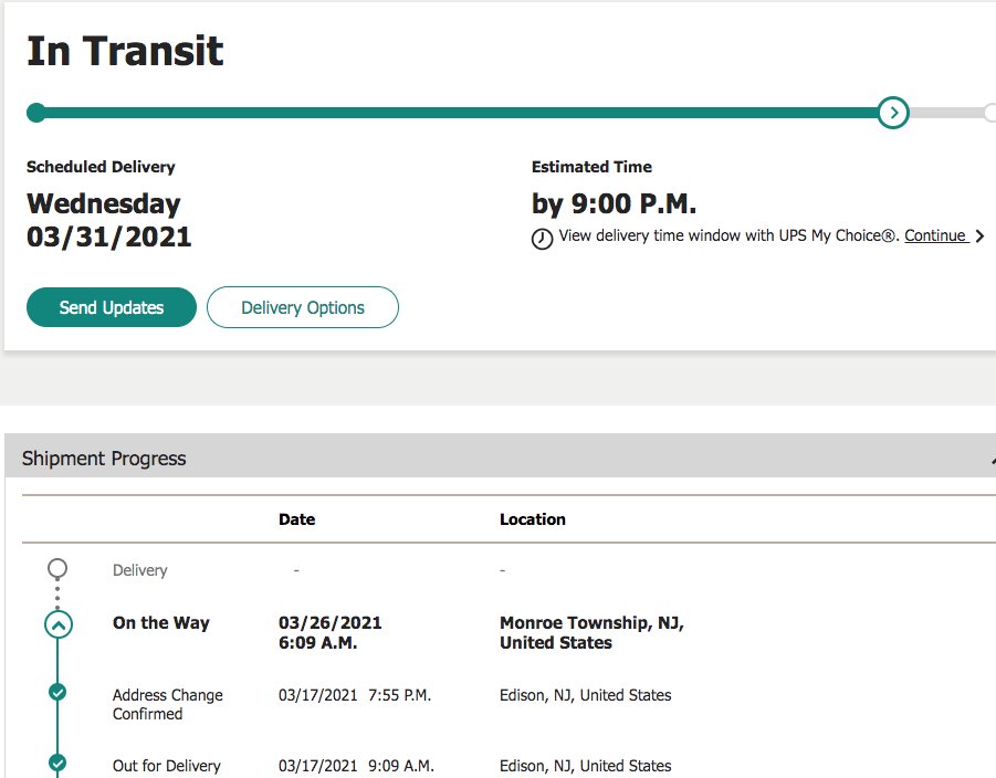 ComKitchenUSA's tweet photo. I find it astonishing how careless @ups is as they continue to just roll over the delivery to another day. #noanswers #poorservice #ups #lostpackage #careless #CustomerService https://t.co/fRiviWbZdN