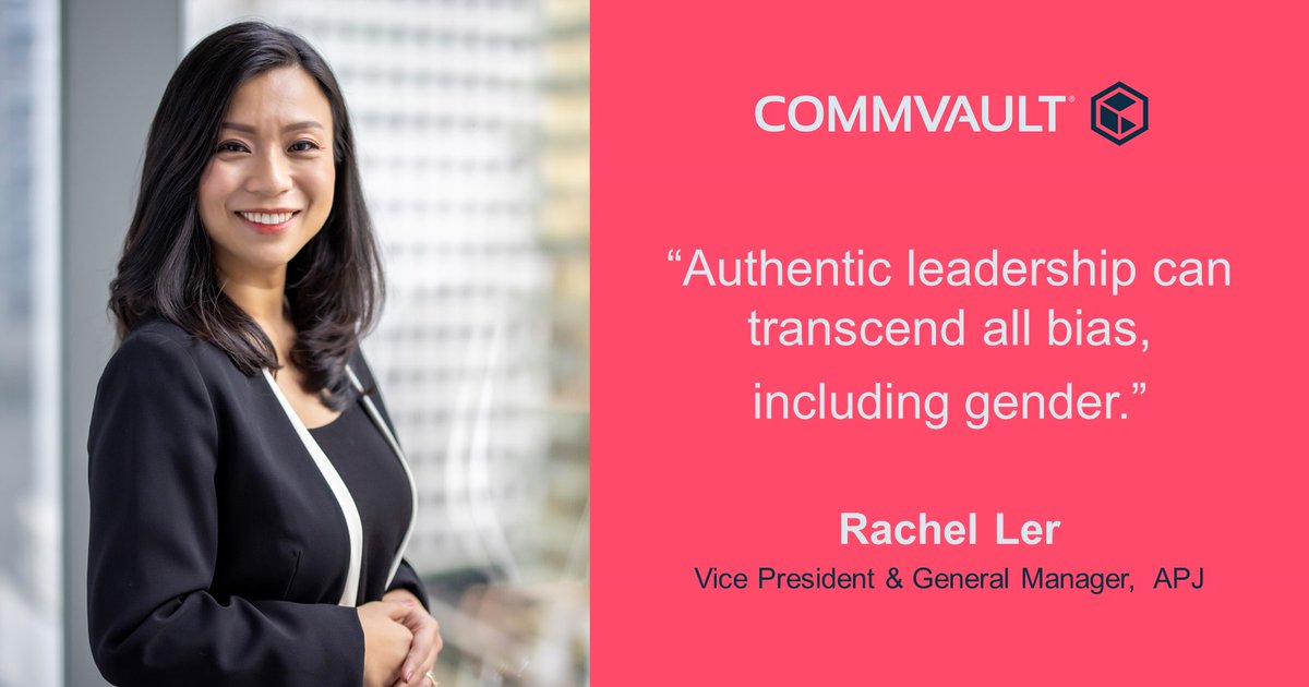 #Commvault's Rachel Ler shares with HROnline <a href="/Mag_HR/">Human Resources Online</a> that breaking the silence and being unafraid to offer a differing point of view is part of being transparent and authentic. Find out more gems on authentic leadership at ow.ly/SjFK102CLKv