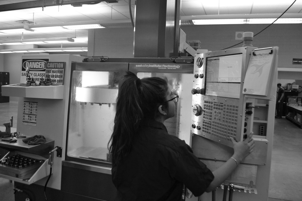 EVITnews's tweet photo. She can. She will. She is the future. 

#WomenInCTE #ChooseToChallenge
#EVITChangesLives #WeAreEVIT https://t.co/Y2ZzwPMf2n