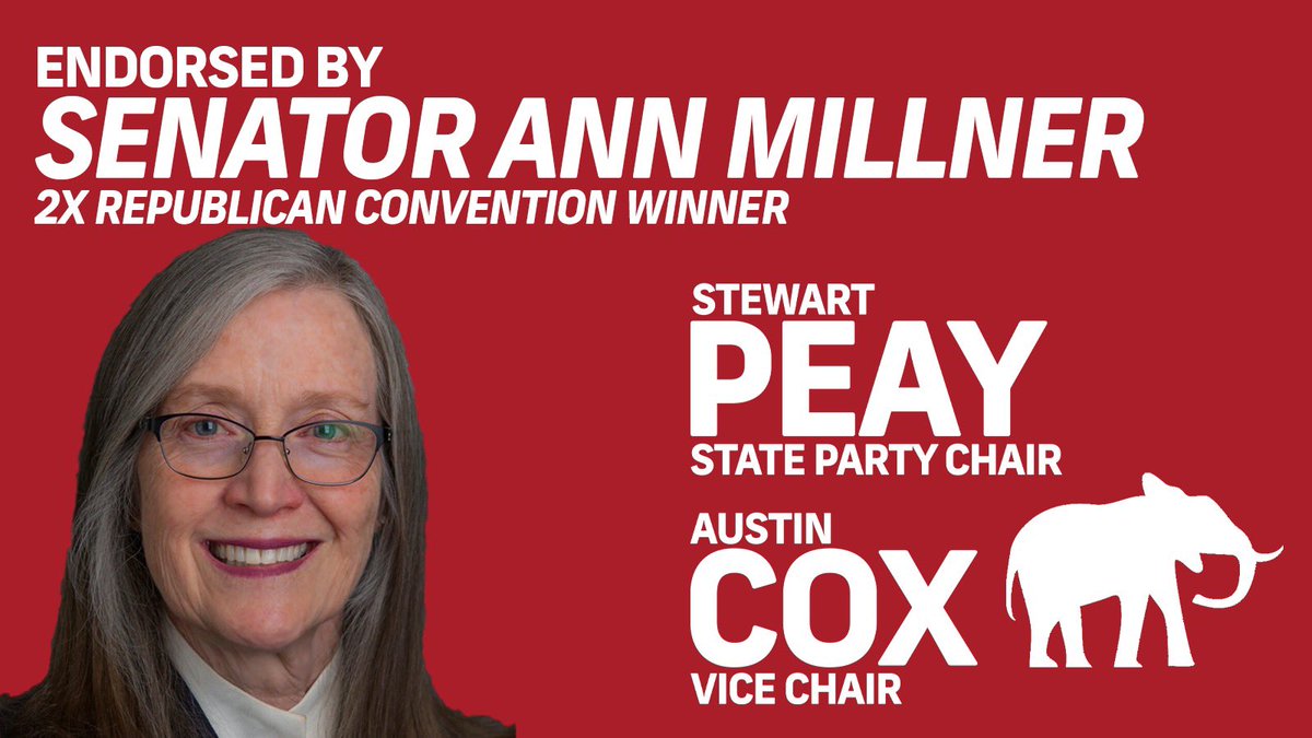 PeayCoxUTGOP's tweet photo. We’re thrilled to have support from Republicans in the Utah State Senate — men and women from rural and urban parts of the state. During our tenure, #TeamUtah will unite the party to ensure conservatives continue holding the majority! https://t.co/xrRS5h8Oae