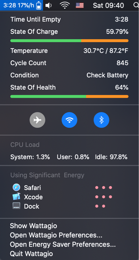 Reviewfy's tweet photo. We found #Wattagio by @FilinCode which is a powerful battery assistant. It informs you about current battery health &amp; helps to decrease power usage. Flexible settings in the application give you options to customize your profile to meet your needs. Try it: https://t.co/c0aqUhcNuP https://t.co/DXKtoKWqW0