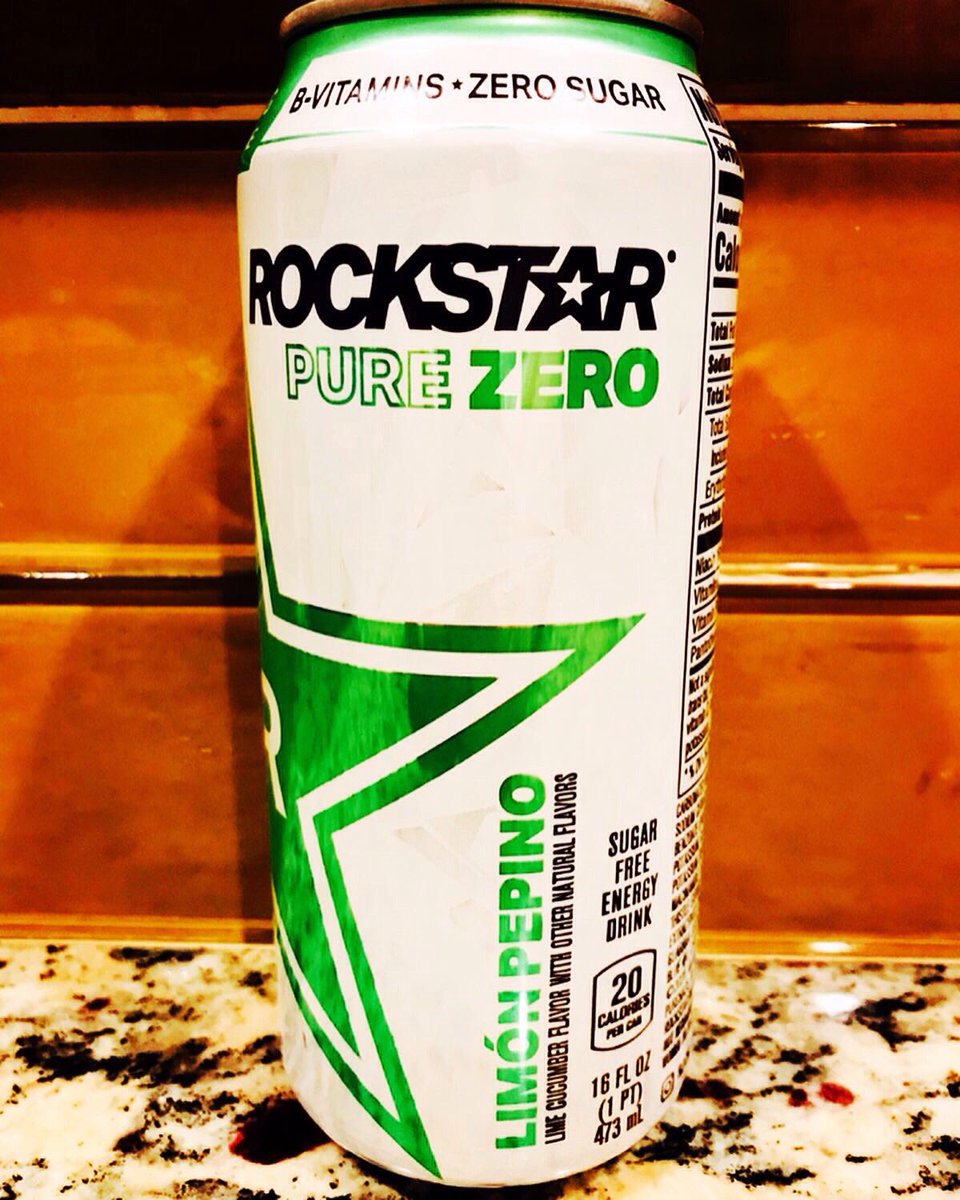 EnergyDrinkJosh's tweet photo. New #RockstarEnergyDrink #PureZero #LimónPepino #RockstarEnergy #Rockstar #EnergyDrink #LimonPepino #Energy #Drink @rockstarenergy https://t.co/dca85MQk11