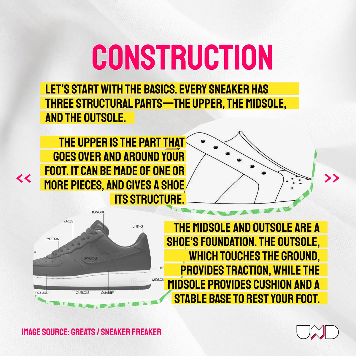 undsneakers's tweet photo. Sneakers may be an everyday product, but a lot of magic goes into making them. In this 2-part series, we're excited to dive into the components that make a shoe work. 

 #indiansneakers #indiansneakerhead #sneakeraddict #sneakerhead #sneakers #sneakerheadsindia #undsneakers https://t.co/iGDQhX0xDF