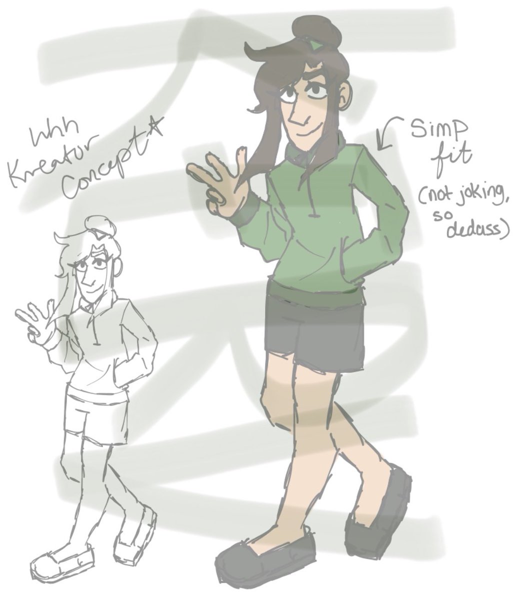 kervdotco's tweet photo. The first sketch is another Twitter exclusive, get you a girl that can do both! 😌✨ (by the way, made myself this “simp fit” alluding the the art I made, and might be posting on here, that’s inspired by #datingstartvn by @derpychocho ... n e ways—) https://t.co/beR2Rtu9zB