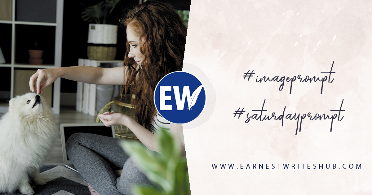 EarnestWrites's tweet photo. #saturdayprompt #writingprompt 

Why not bring your own pet into the picture? https://t.co/YcY6IHSWSX