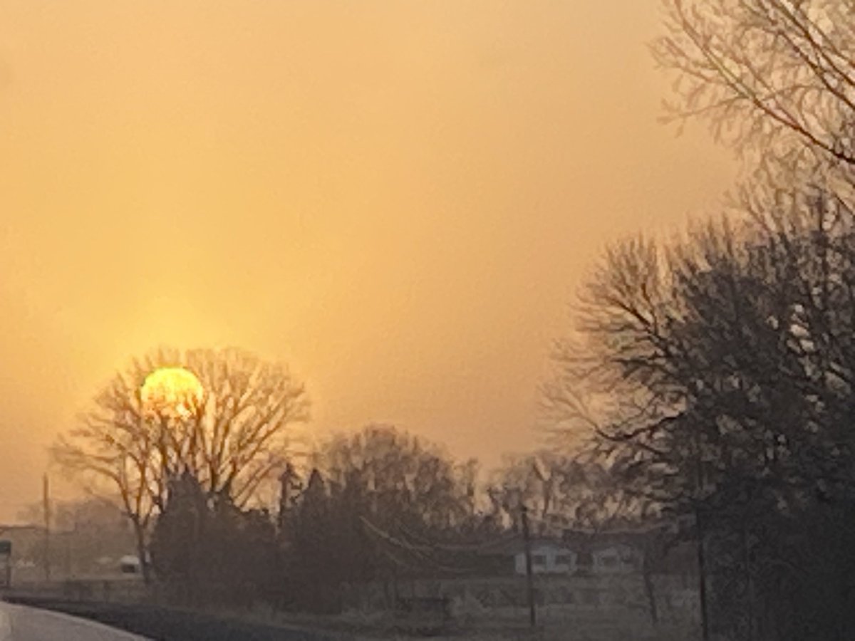 SoilLorax's tweet photo. Lots of #soil blowing in western MN. This is not a unique event. I've photos from every spring and/or fall in MN. Wind over 13mph move soil. You don't have to travel far to see that we have awesome soil- don't let it blow away. It's every farmers choice when choosing #tillage. https://t.co/ogC3eOsU6y
