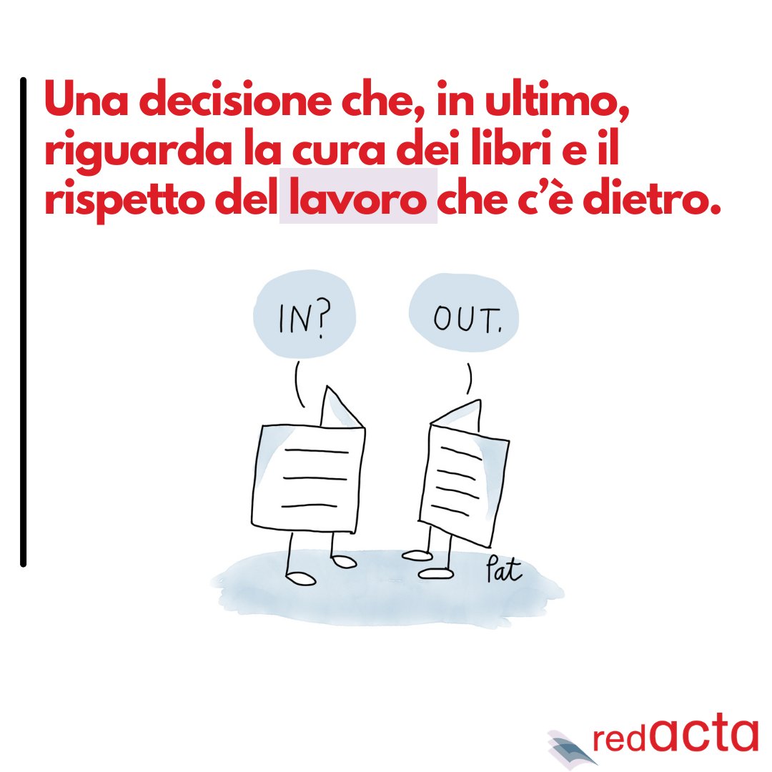 Da inizio 2021, sembra che <a href="/ilSaggiatoreEd/">ilSaggiatore</a> abbia azzerato il numero di commissioni affidate ai freelance: che succede?
Per capirlo, #Redacta ha scritto una lettera aperta alla direzione editoriale.