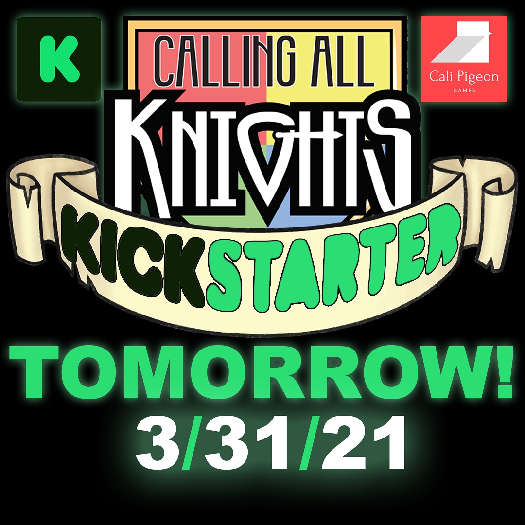calipigeongames's tweet photo. Oh my goodness gracious! It's already the day before our Kickstarter goes live! On 3/31, you can help make make this game a reality and become one of the first to play Calling All Knights!
https://t.co/I3NwDUG8dj https://t.co/Xd1bEzv2S4