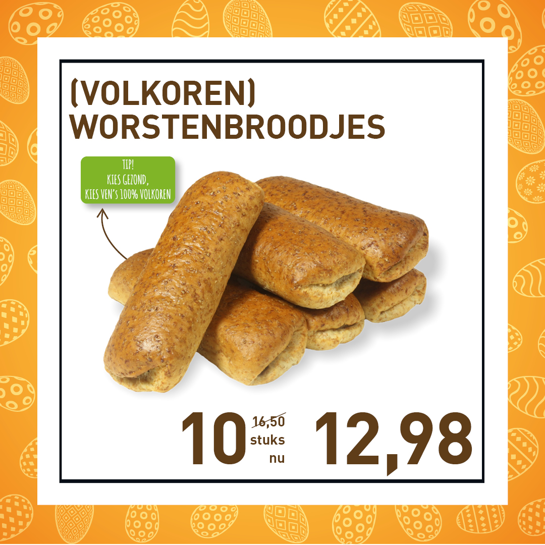 👨‍🍳 Ook tijdens Pasen geniet je van heerlijk voordeel. Bezoek onze winkel of bestel direct online in de webshop webshop.bakkervandeven.nl 
⚠️Bestellen voor Pasen kan tot uiterlijk 1 april 22.00 uur ⚠️