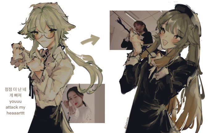 various umm... I don't even know what to call them  sutao? Hucrose? #GenshinImpact #原神 