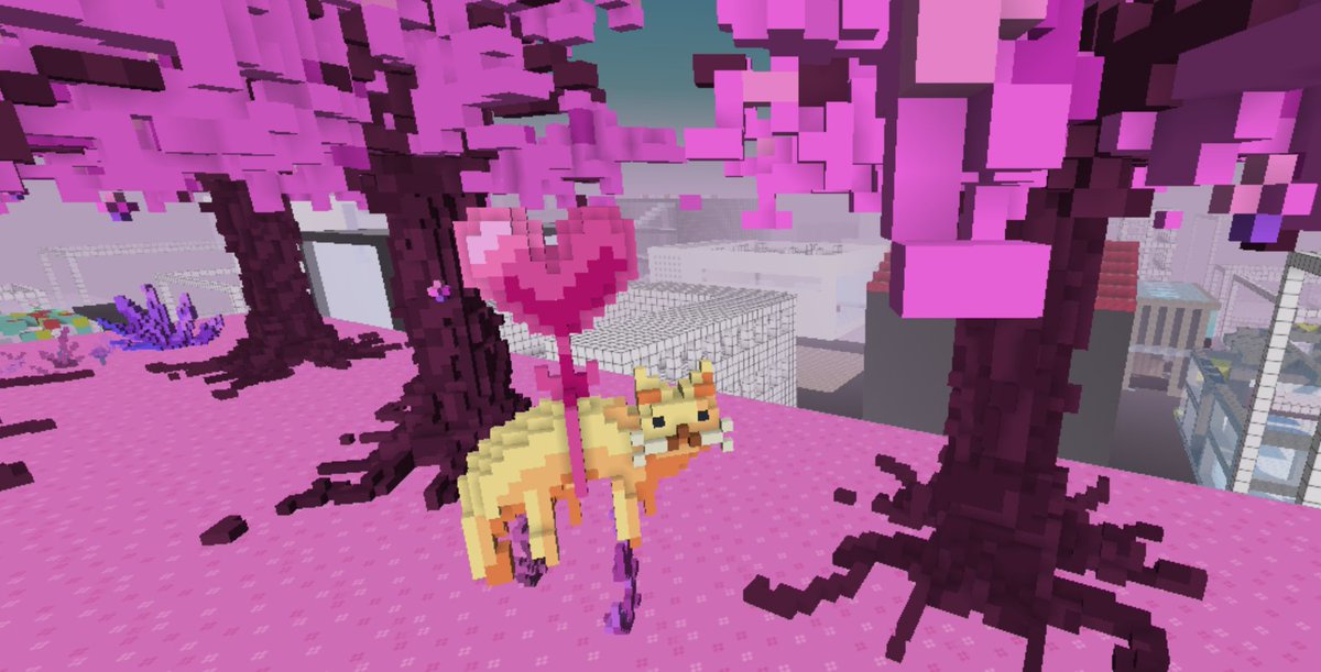 Cat Party tomorrow in <a href="/cryptovoxels/">Voxels</a> 😍💜🐱
Starts at 6pm GMT! 
#nft #nftcommunity