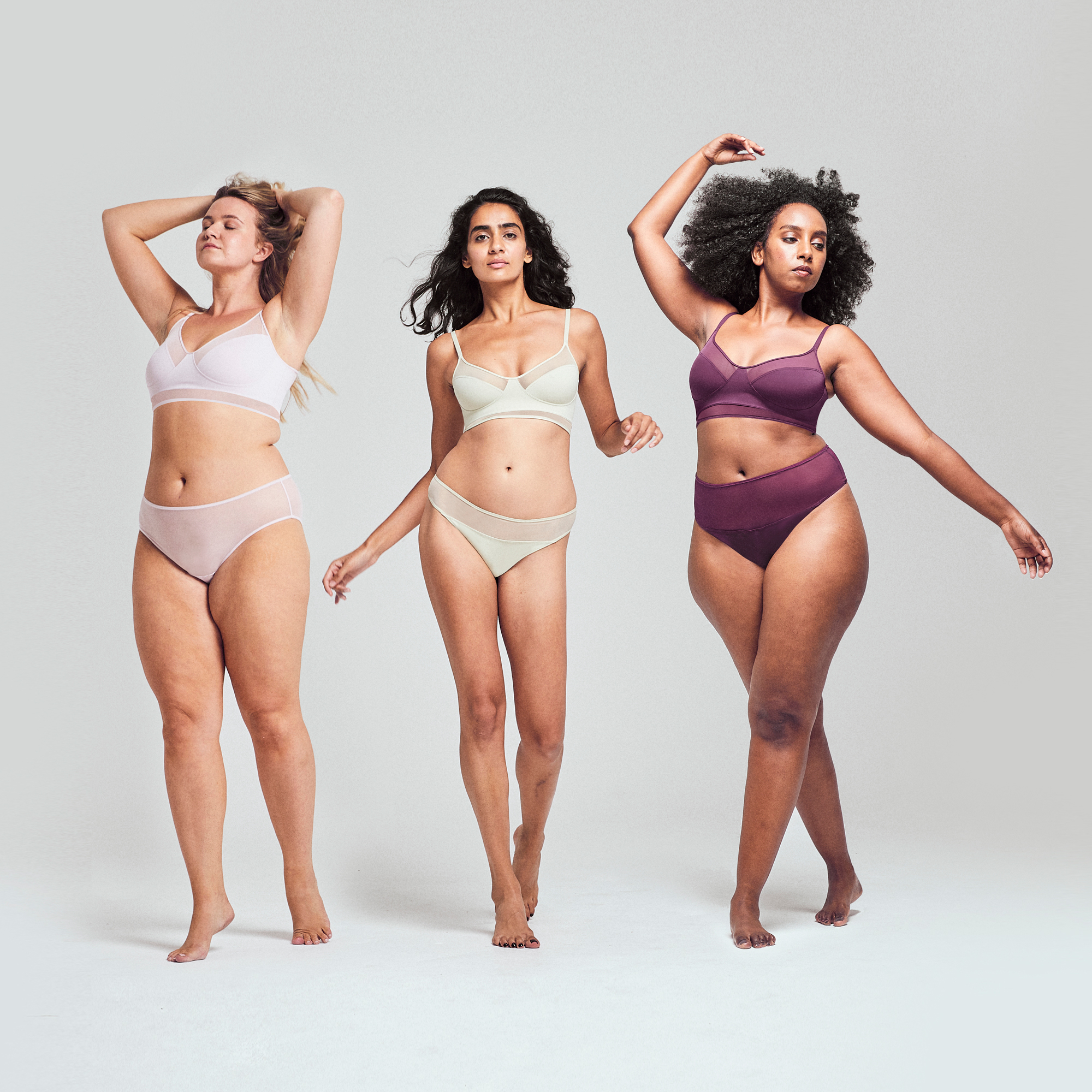 heiststudios on X: FEELS LIKE SPRING. Update your underwear drawer with  The Sheer Collection in Blush, Sage and Berry:    / X