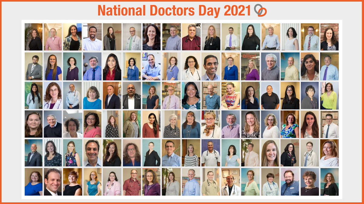 AlliedPhysGroup's tweet photo. Allied Physicians Group doctors’ exude respect, integrity, compassion, humility, empathy and so much more. The dedication and exemplary quality of care they provide to their patients each and every day is the heart of our organization. Happy #NationalDoctorsDay https://t.co/MSZFXlARUD