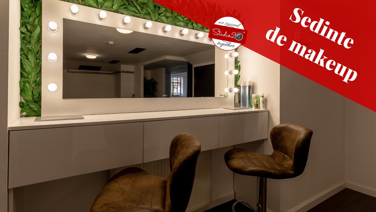 Studio20CT's tweet photo. Beauty cornerul nostru te asteapta! Hai si tu la un interviu si lasa-te rasfatata in fiecare zi! #makeupcorner #tuesdaymotivations https://t.co/YjpUV9t6hD