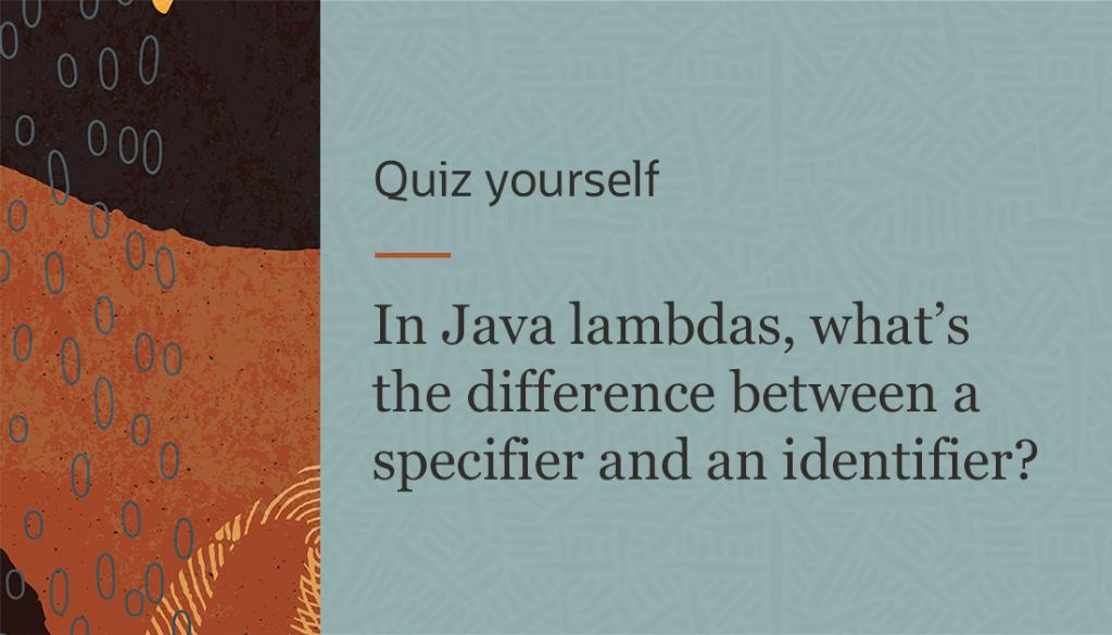 Oraclejavamag's tweet photo. See it in this @Oraclejavamag quiz focused on lambda parameter syntax. #Java #QuizTuesday https://t.co/xH3RLnFqwB https://t.co/Hu0tEgHrgl
