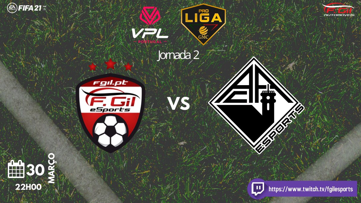 fgilesports's tweet photo. ⚽ @VPLPortugalPS 1ª Divisão Nacional - 2ª dupla jornada
📅 30 de Março, terça-feira, 22h00
🆚  @AssociaoAcadmi1 
📺 https://t.co/tBFVfT6Zot https://t.co/NrI5KpBXyg