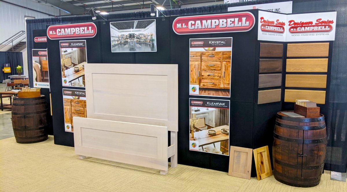 dsi_service's tweet image. Join us today and tomorrow at the Ohio Hardwood Furniture Market at the Mt. Hope Event Center, booths #549 &amp;amp; #550. Come see why savvy Amish craftsmen use Designer Series Colors to produce on-trend, stylish furniture. app.robly.com/archive?id=2ee… #MLCampbell #WoodFinish