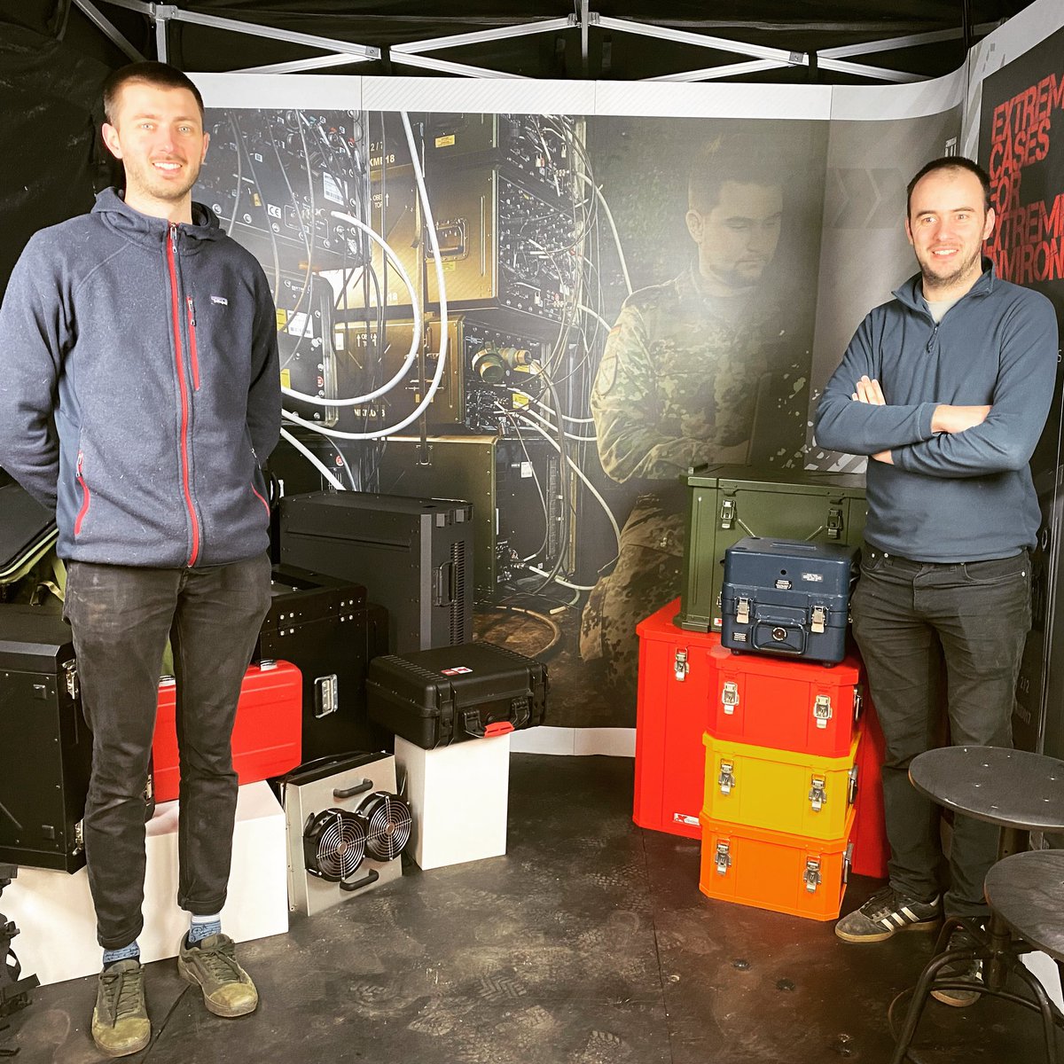 ExtremeCases's tweet photo. The Extreme Team has just got bigger! Say hi to Ashley, our new Innovations Engineer. With a background in product design Ashley will be a great addition to the Engineering team. Also congratulations to Ben; who now becomes our Senior  Engineer; a well deserved promotion. https://t.co/lBzGlifdog