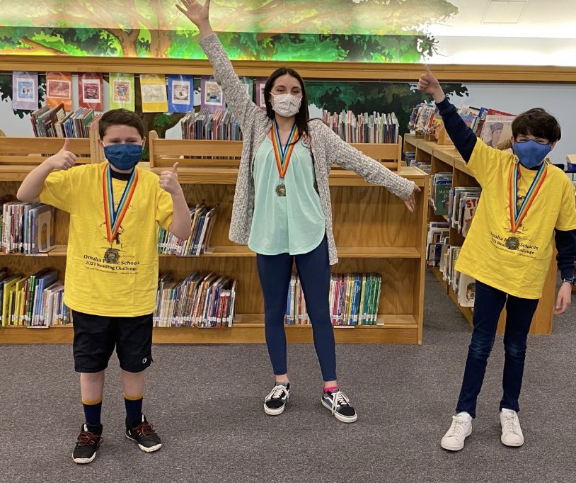 OPS_Dundee's tweet photo. Congratulations to Dundee's two Golden Sower teams. 

The teams competed against 50 others from around the district in the Golden Sower Reading Challenge. Both teams earned gold medals!! It is a well-deserved honor for these students. 

We are so proud of you! 🏅 🏅 https://t.co/cEUIISJKui