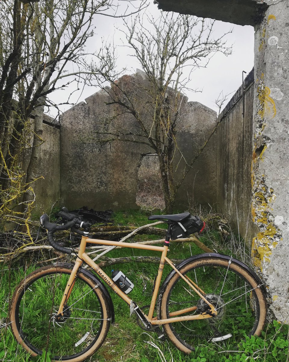 Exploring the #DoorStepMile and finding some interesting stuff 🏚️🚴

I have really enjoyed checking out the local routes during #lockdown and will continue for some time. 

Also still looking forward to a bigger trip!🌍

<a href="/marinbikes/">Marin Bikes</a> #MarinBikes #MadeforFun #Nicasio #CreatePurpose