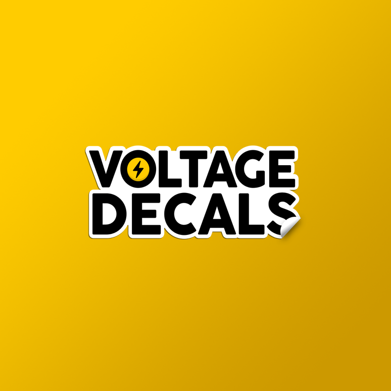 MightyDesignCA's tweet photo. Working on a fun side project - website launching soon @voltagedecals https://t.co/peewh6u0M7